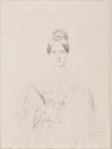 Portret van Madame Thiers, 1834 door Jean Auguste Dominique Ingres